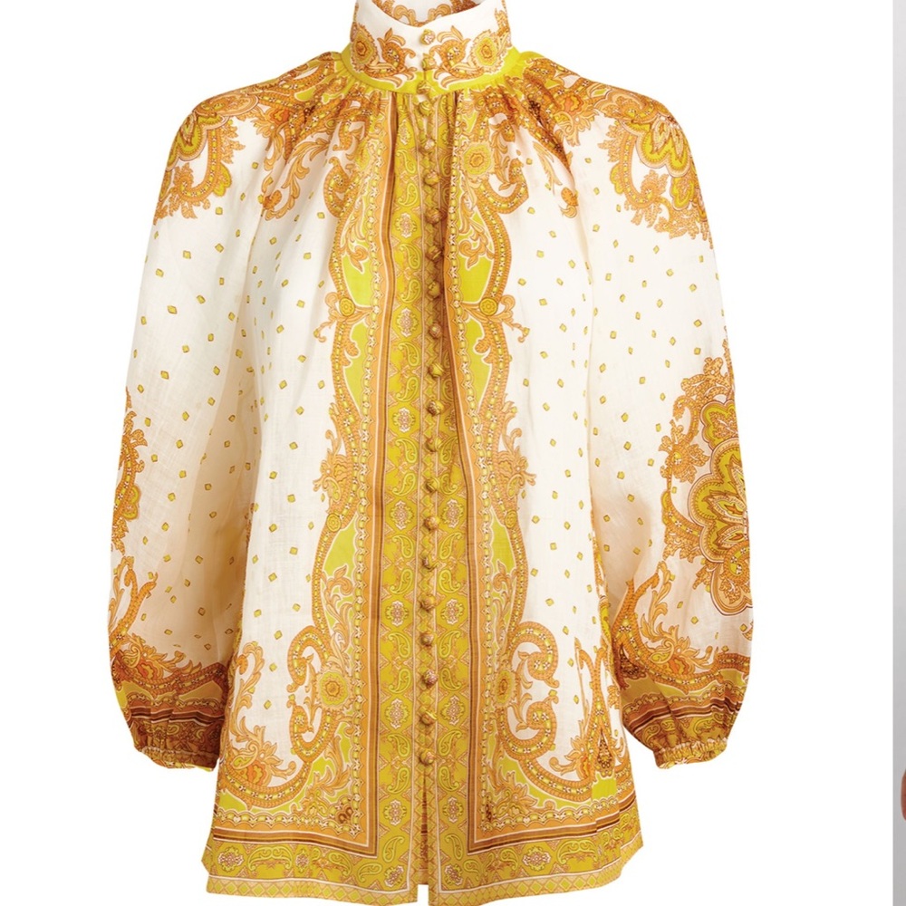 Zimmermann Bells Paisley Blouse